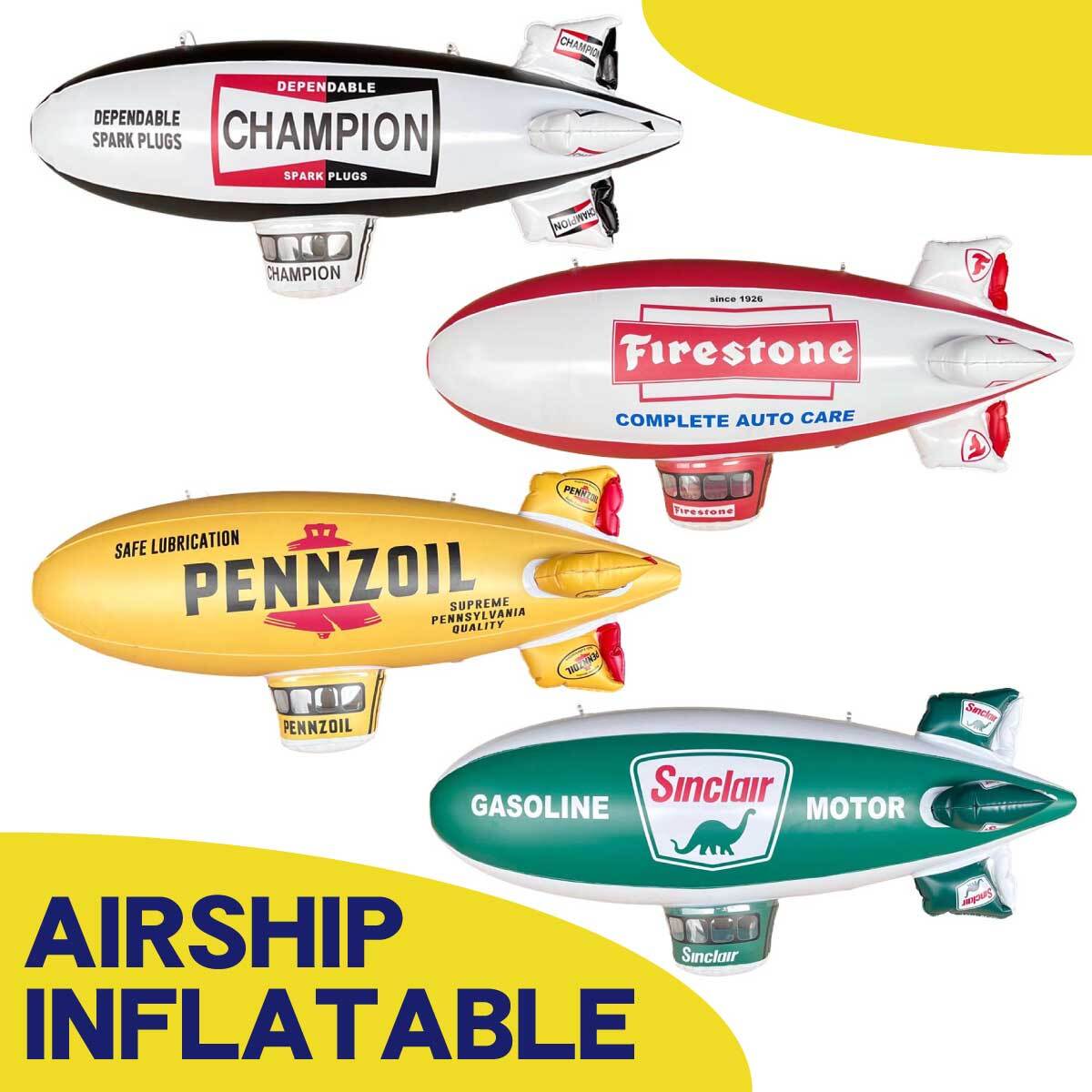 ガレージに映える飛行船！！】AIRSHIP INFLATABLE BLIMP エアシップ